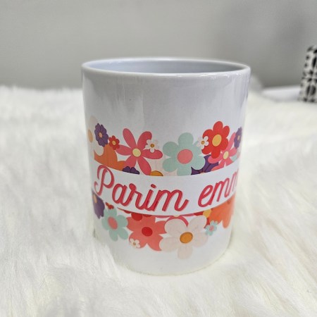 330 ml mug featuring the design "Parim emme!" - Image 1
